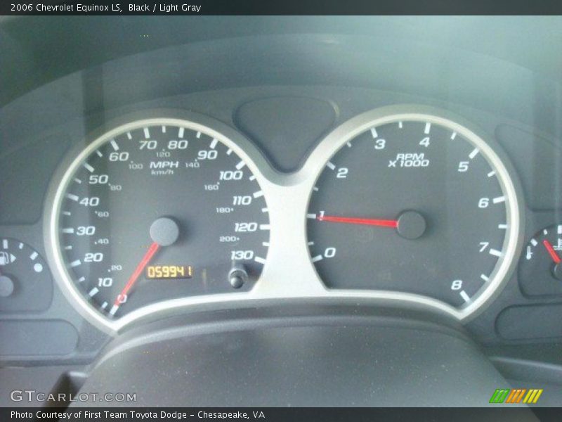 Black / Light Gray 2006 Chevrolet Equinox LS