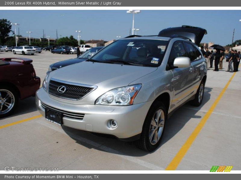 Millenium Silver Metallic / Light Gray 2006 Lexus RX 400h Hybrid