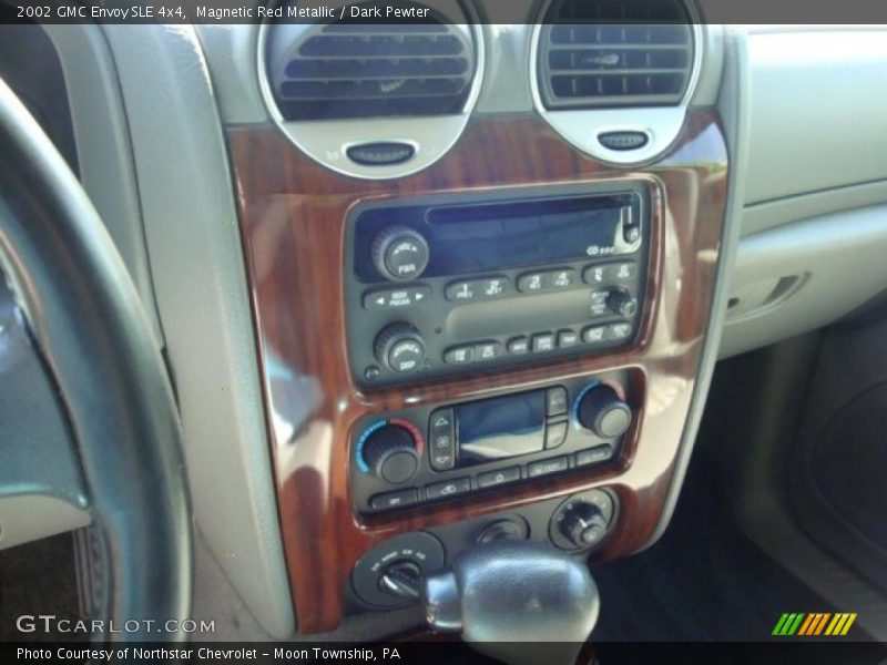 Magnetic Red Metallic / Dark Pewter 2002 GMC Envoy SLE 4x4