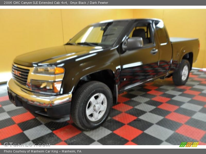 Onyx Black / Dark Pewter 2006 GMC Canyon SLE Extended Cab 4x4