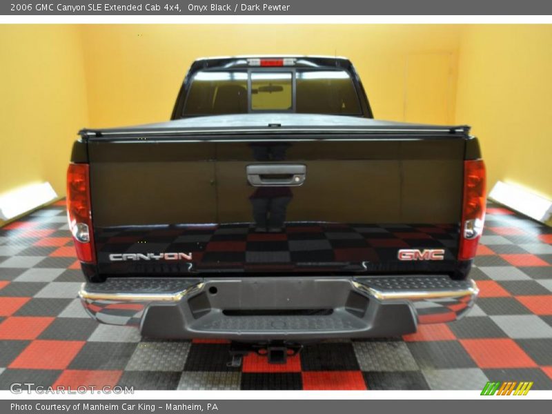 Onyx Black / Dark Pewter 2006 GMC Canyon SLE Extended Cab 4x4