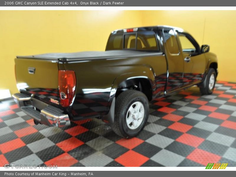 Onyx Black / Dark Pewter 2006 GMC Canyon SLE Extended Cab 4x4