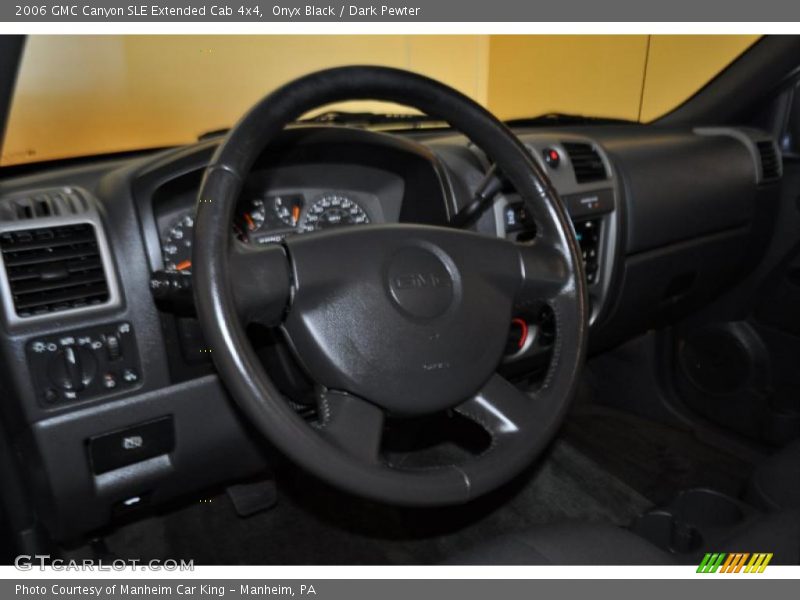 Onyx Black / Dark Pewter 2006 GMC Canyon SLE Extended Cab 4x4