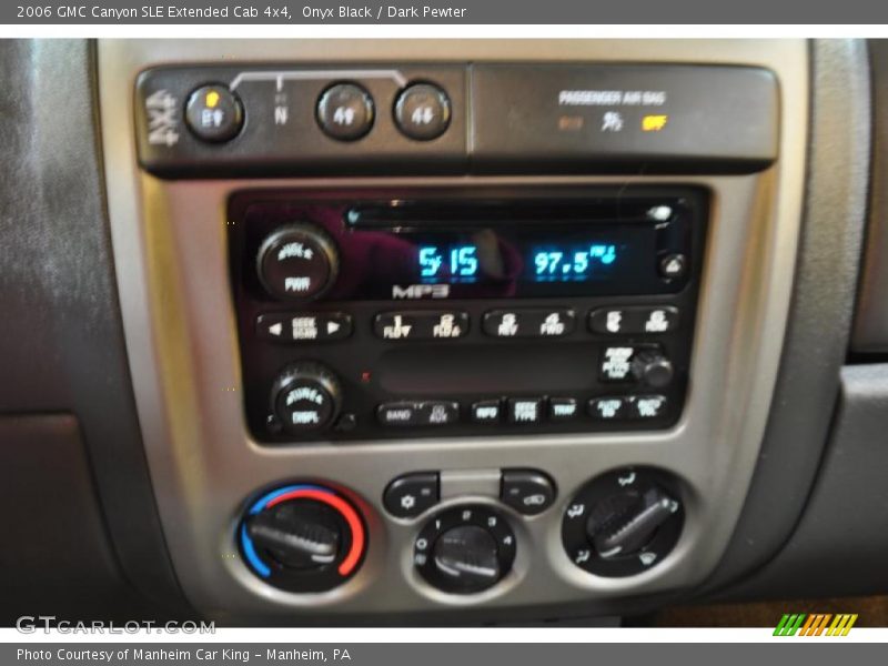 Onyx Black / Dark Pewter 2006 GMC Canyon SLE Extended Cab 4x4