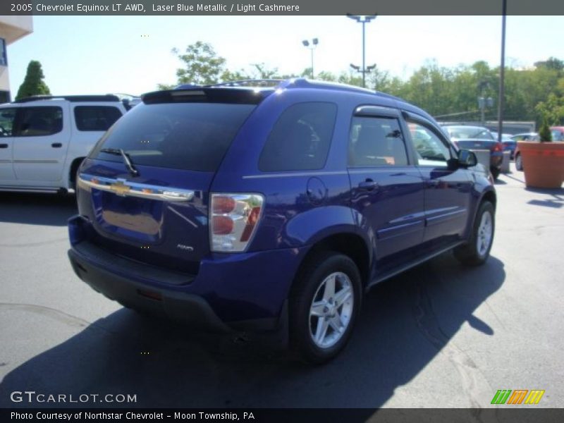 Laser Blue Metallic / Light Cashmere 2005 Chevrolet Equinox LT AWD