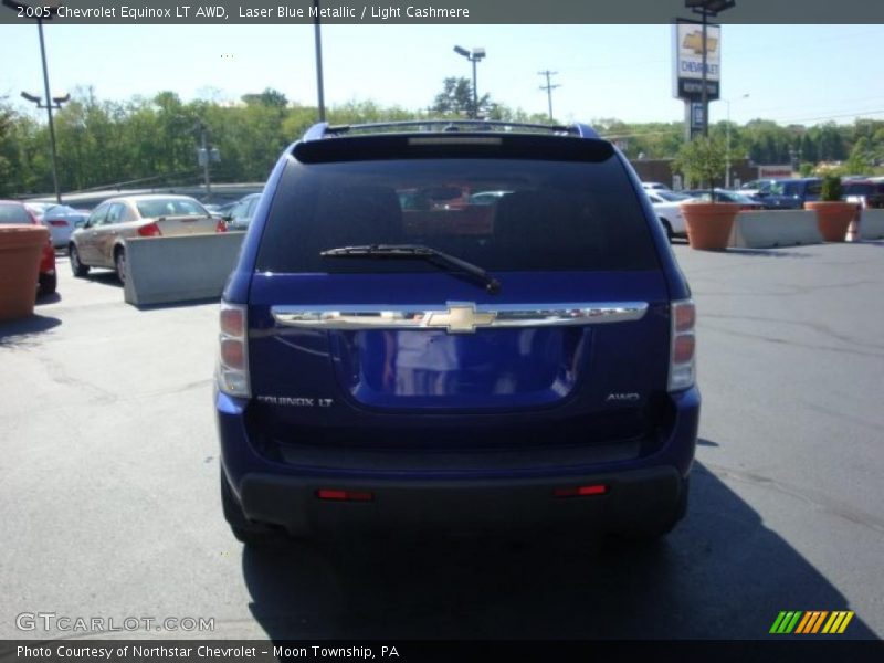 Laser Blue Metallic / Light Cashmere 2005 Chevrolet Equinox LT AWD