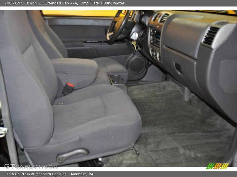 Onyx Black / Dark Pewter 2006 GMC Canyon SLE Extended Cab 4x4