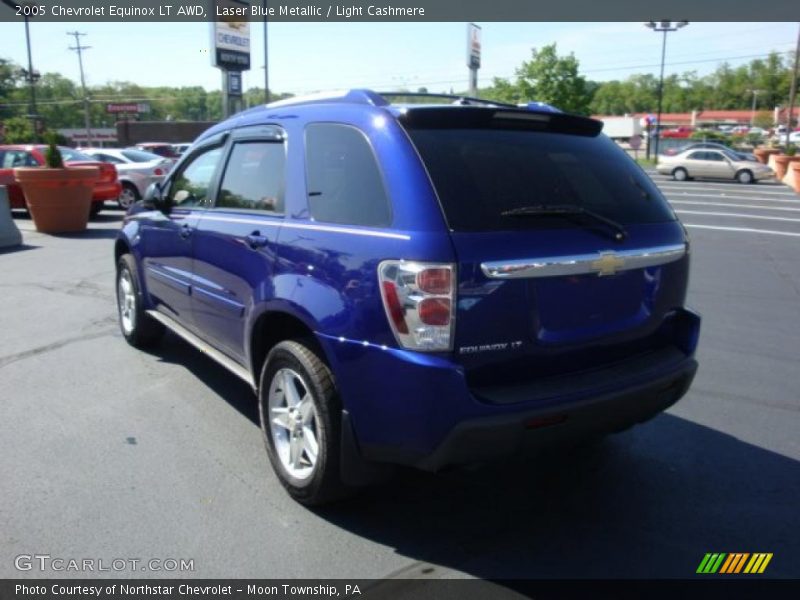 Laser Blue Metallic / Light Cashmere 2005 Chevrolet Equinox LT AWD
