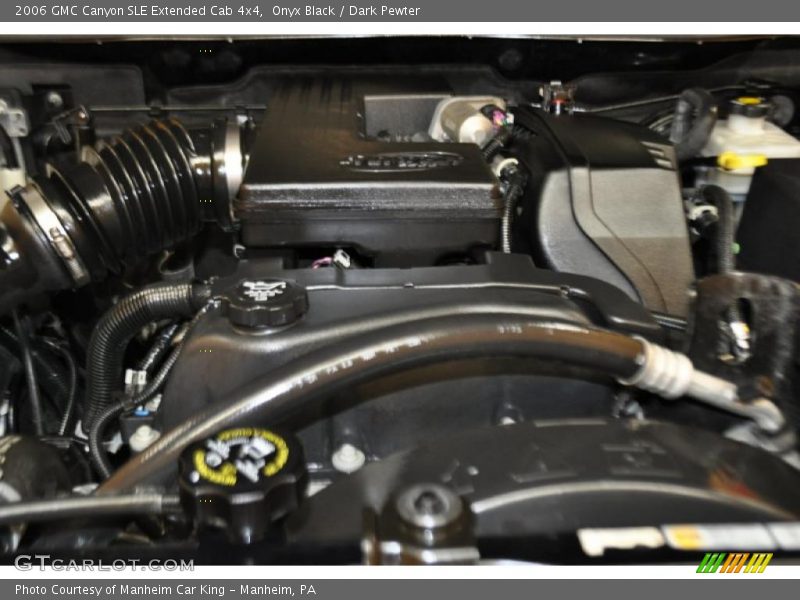 Onyx Black / Dark Pewter 2006 GMC Canyon SLE Extended Cab 4x4