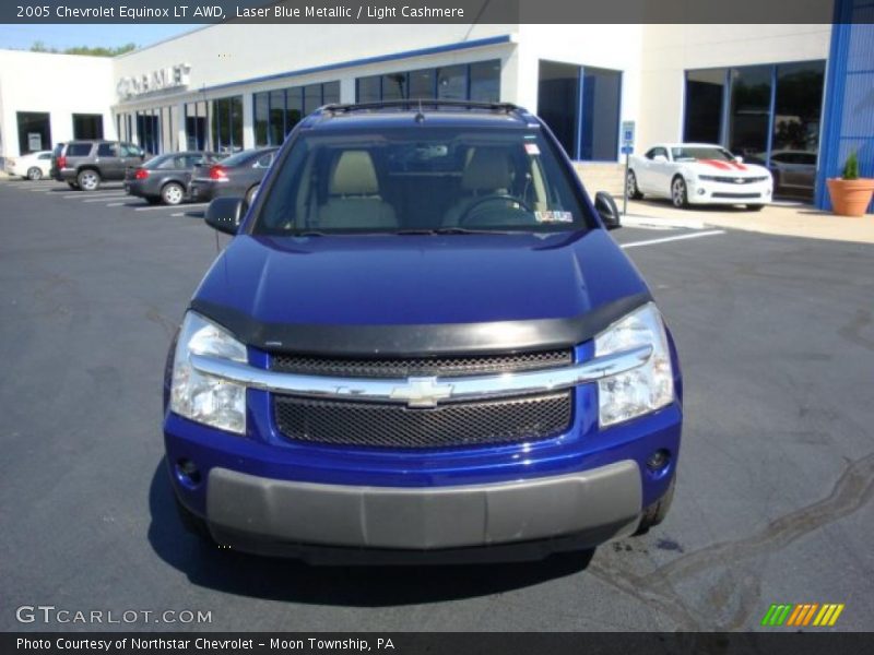 Laser Blue Metallic / Light Cashmere 2005 Chevrolet Equinox LT AWD