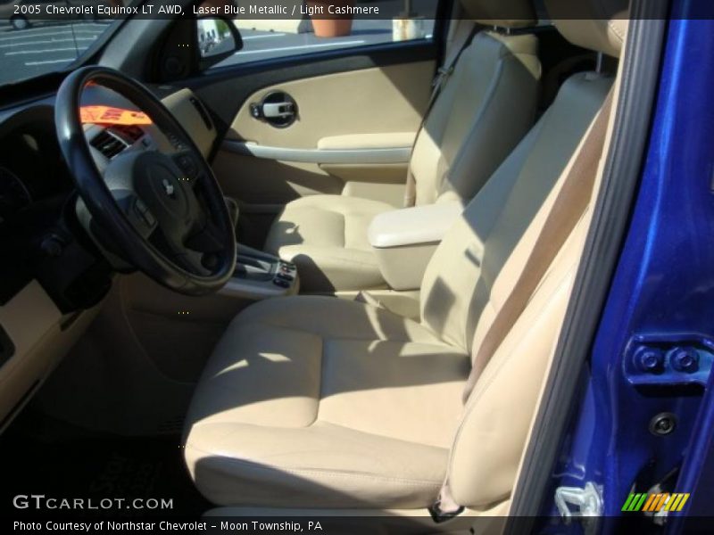 Laser Blue Metallic / Light Cashmere 2005 Chevrolet Equinox LT AWD