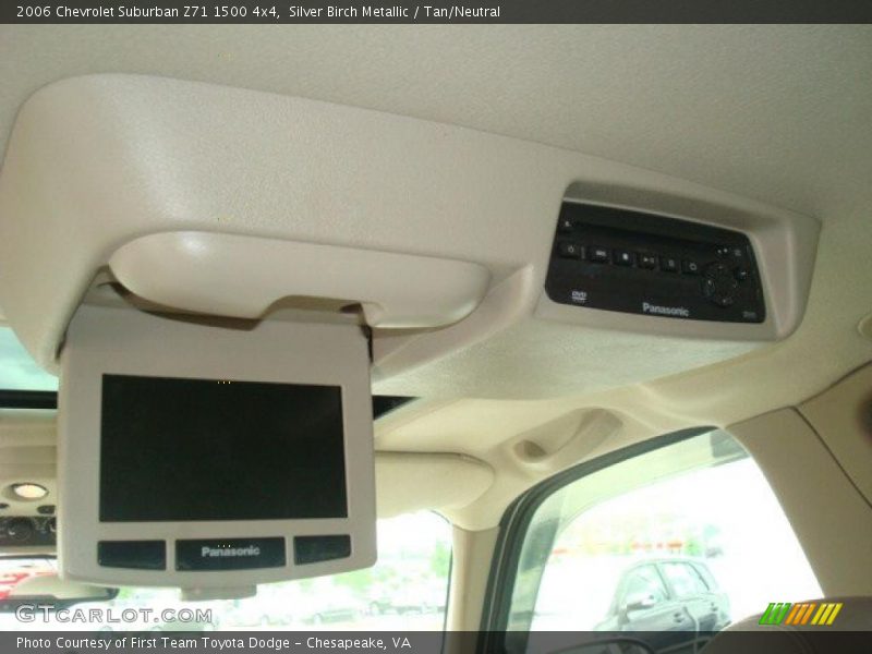 Silver Birch Metallic / Tan/Neutral 2006 Chevrolet Suburban Z71 1500 4x4