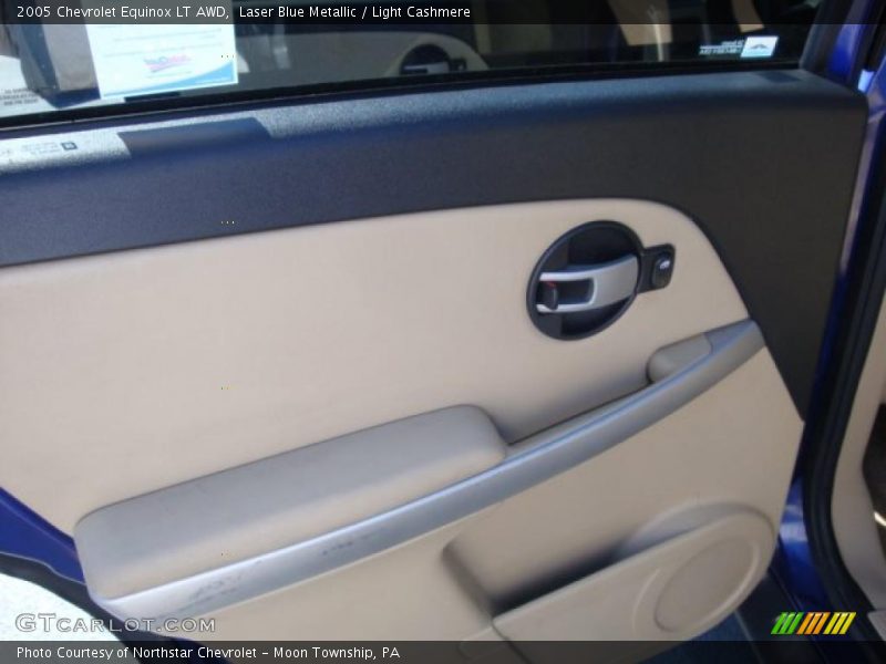 Laser Blue Metallic / Light Cashmere 2005 Chevrolet Equinox LT AWD