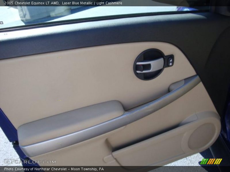 Laser Blue Metallic / Light Cashmere 2005 Chevrolet Equinox LT AWD