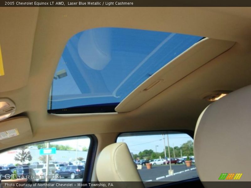 Laser Blue Metallic / Light Cashmere 2005 Chevrolet Equinox LT AWD