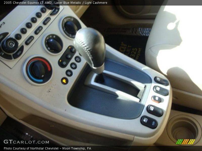 Laser Blue Metallic / Light Cashmere 2005 Chevrolet Equinox LT AWD