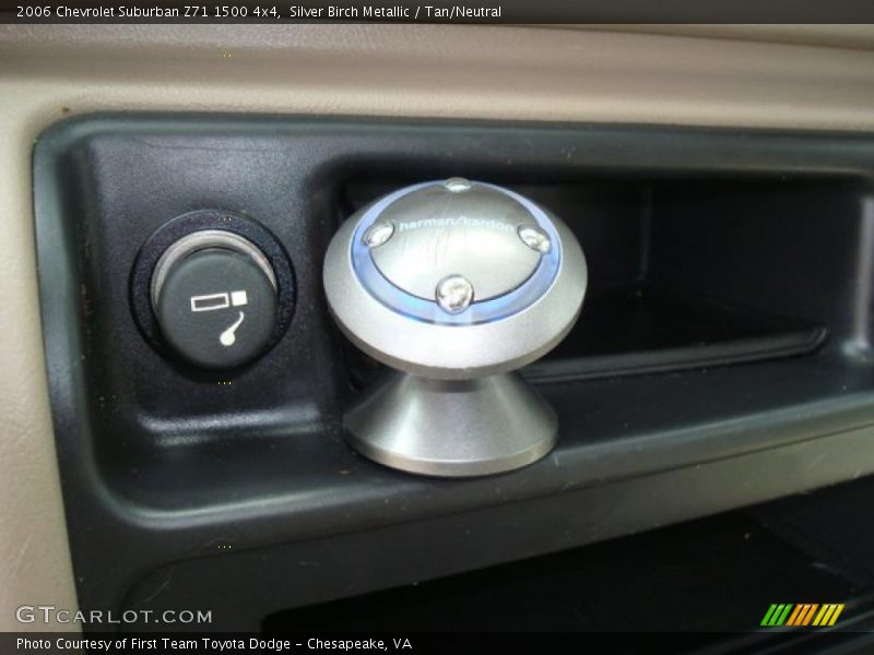 Silver Birch Metallic / Tan/Neutral 2006 Chevrolet Suburban Z71 1500 4x4