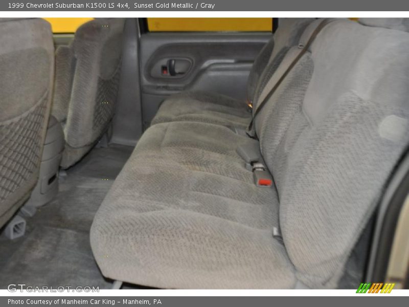 Sunset Gold Metallic / Gray 1999 Chevrolet Suburban K1500 LS 4x4