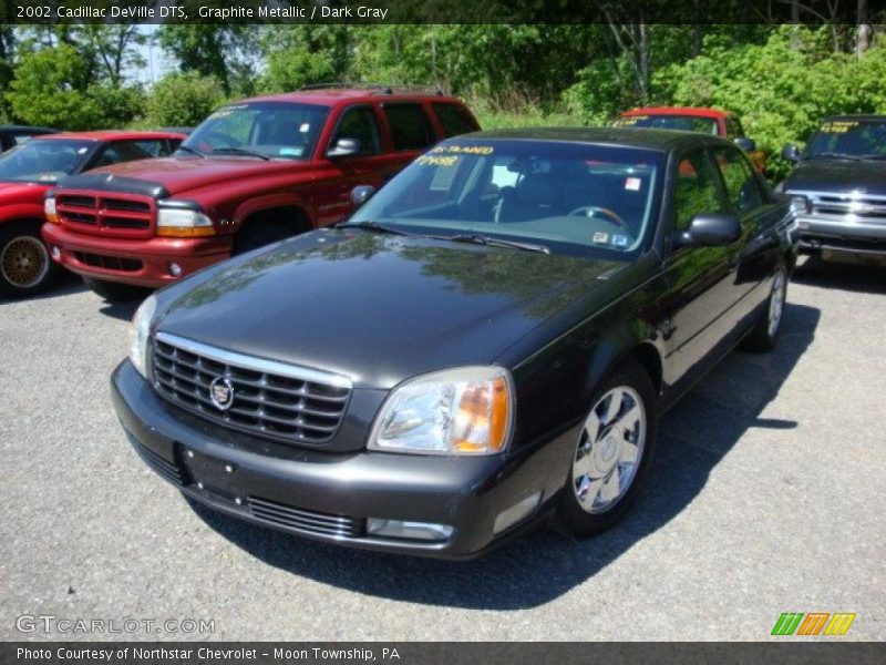 Graphite Metallic / Dark Gray 2002 Cadillac DeVille DTS