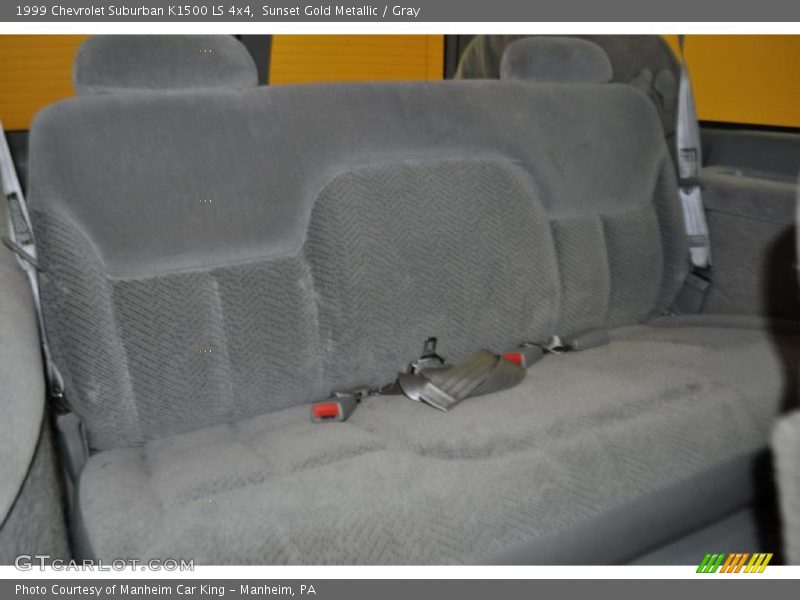 Sunset Gold Metallic / Gray 1999 Chevrolet Suburban K1500 LS 4x4