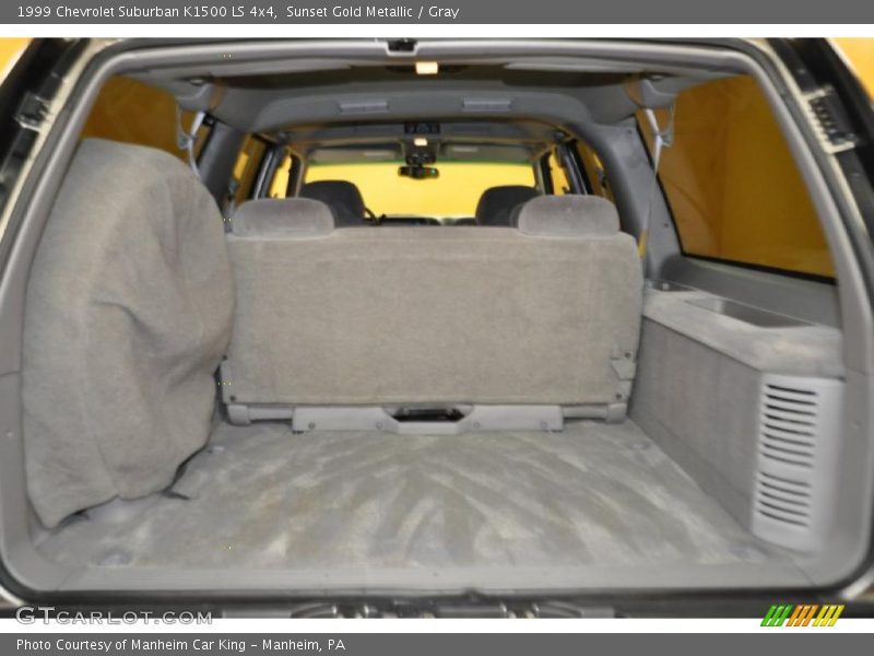 Sunset Gold Metallic / Gray 1999 Chevrolet Suburban K1500 LS 4x4