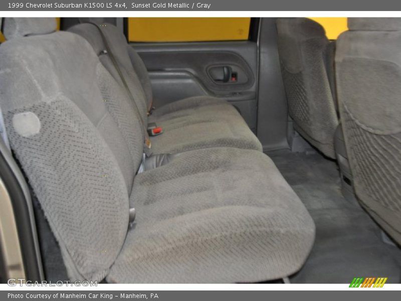 Sunset Gold Metallic / Gray 1999 Chevrolet Suburban K1500 LS 4x4
