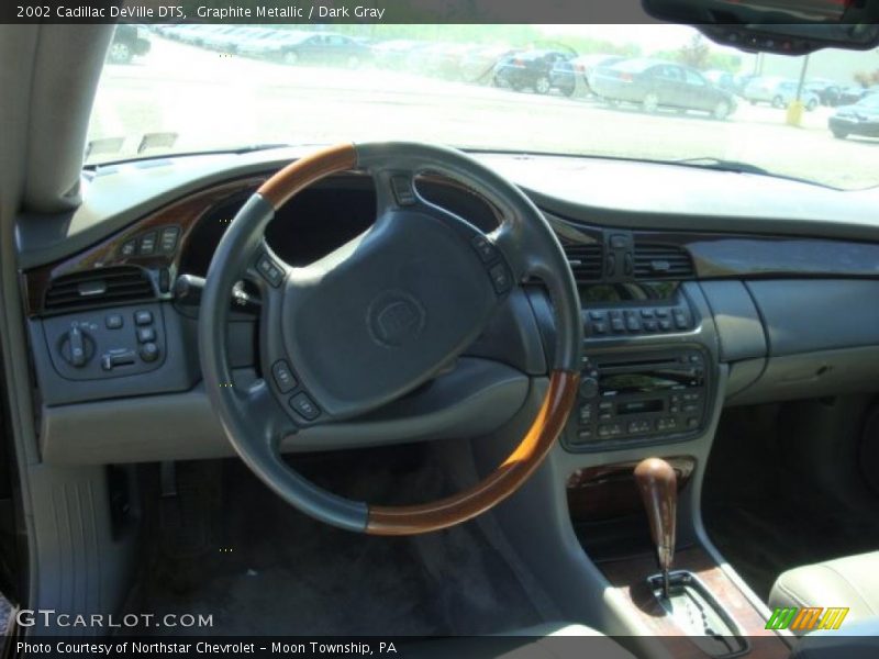 Graphite Metallic / Dark Gray 2002 Cadillac DeVille DTS