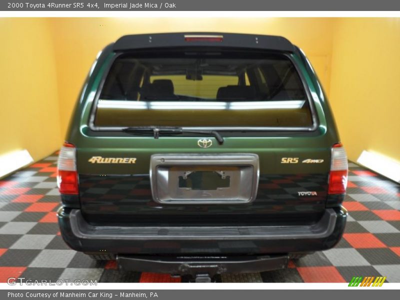 Imperial Jade Mica / Oak 2000 Toyota 4Runner SR5 4x4