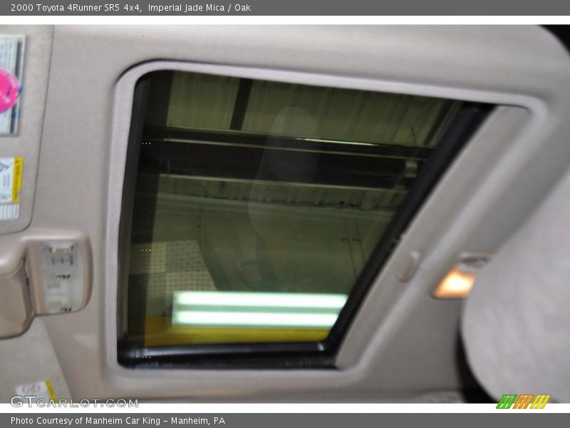 Imperial Jade Mica / Oak 2000 Toyota 4Runner SR5 4x4