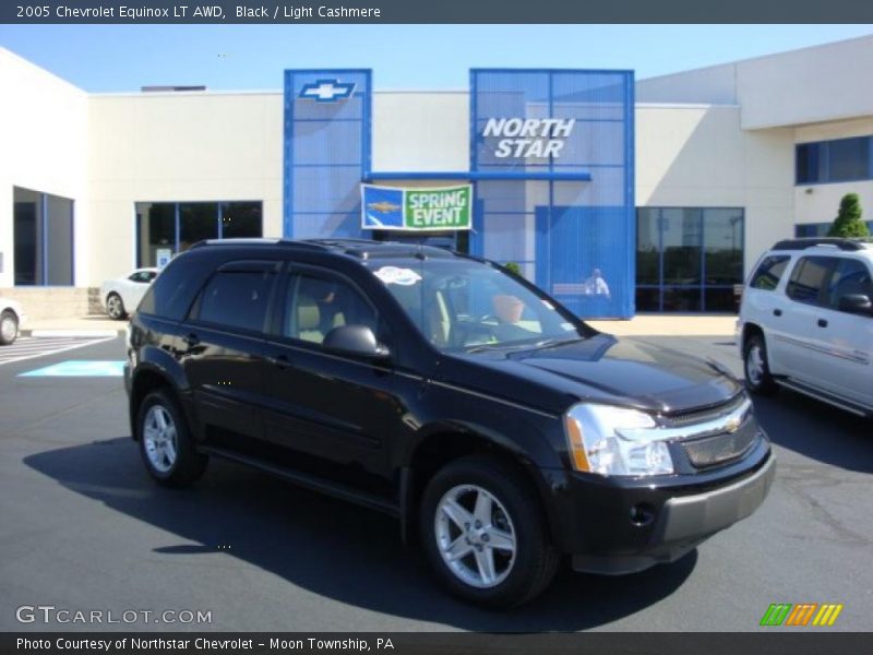 Black / Light Cashmere 2005 Chevrolet Equinox LT AWD