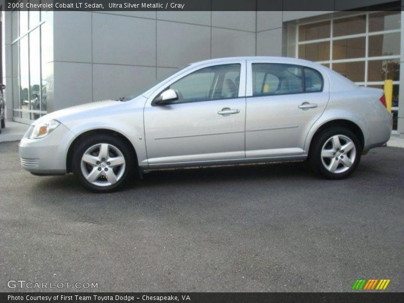 Ultra Silver Metallic / Gray 2008 Chevrolet Cobalt LT Sedan