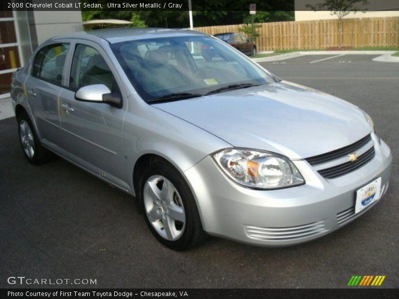 Ultra Silver Metallic / Gray 2008 Chevrolet Cobalt LT Sedan