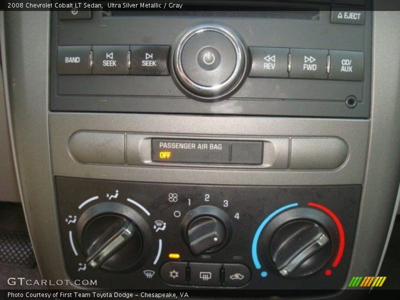 Ultra Silver Metallic / Gray 2008 Chevrolet Cobalt LT Sedan