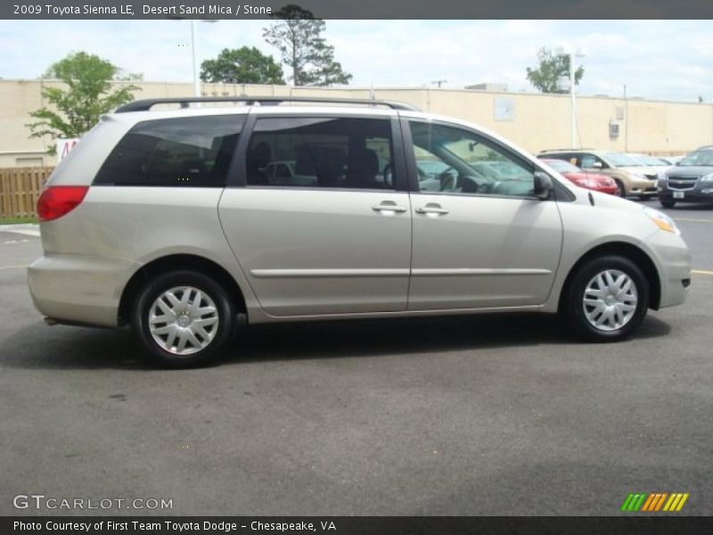 Desert Sand Mica / Stone 2009 Toyota Sienna LE
