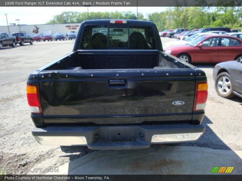 Black / Medium Prairie Tan 1998 Ford Ranger XLT Extended Cab 4x4