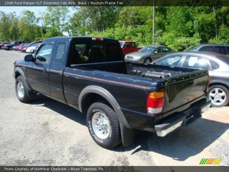 Black / Medium Prairie Tan 1998 Ford Ranger XLT Extended Cab 4x4