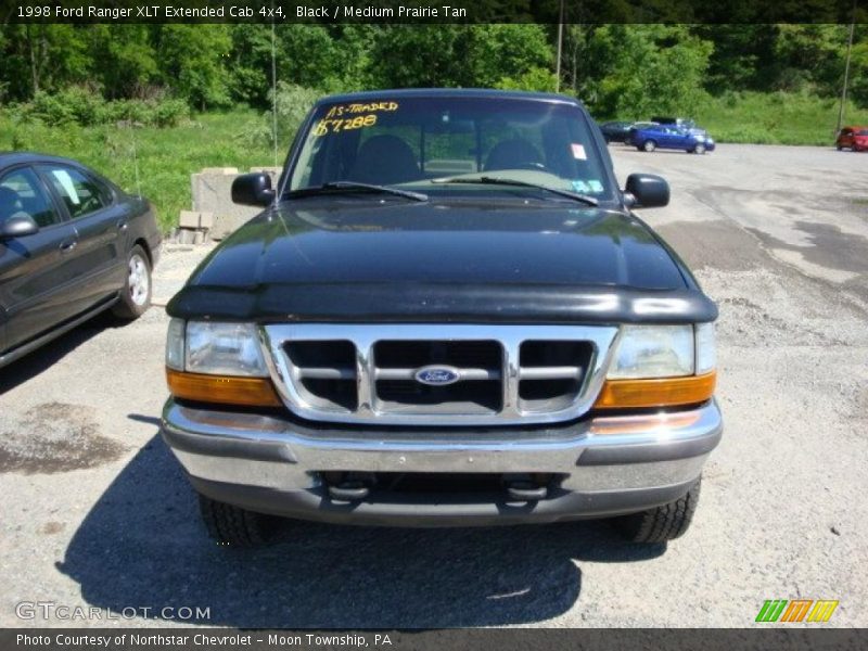 Black / Medium Prairie Tan 1998 Ford Ranger XLT Extended Cab 4x4