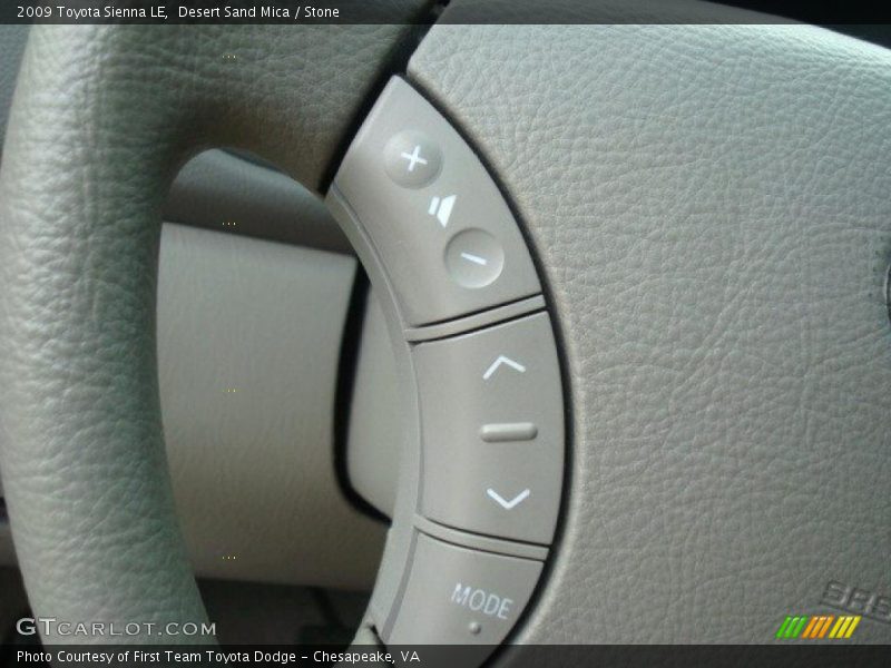 Desert Sand Mica / Stone 2009 Toyota Sienna LE
