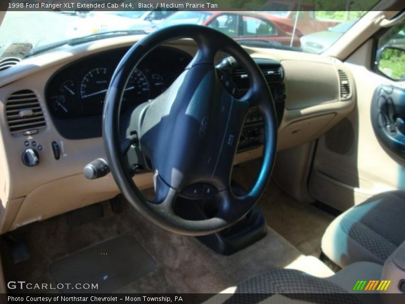 Black / Medium Prairie Tan 1998 Ford Ranger XLT Extended Cab 4x4
