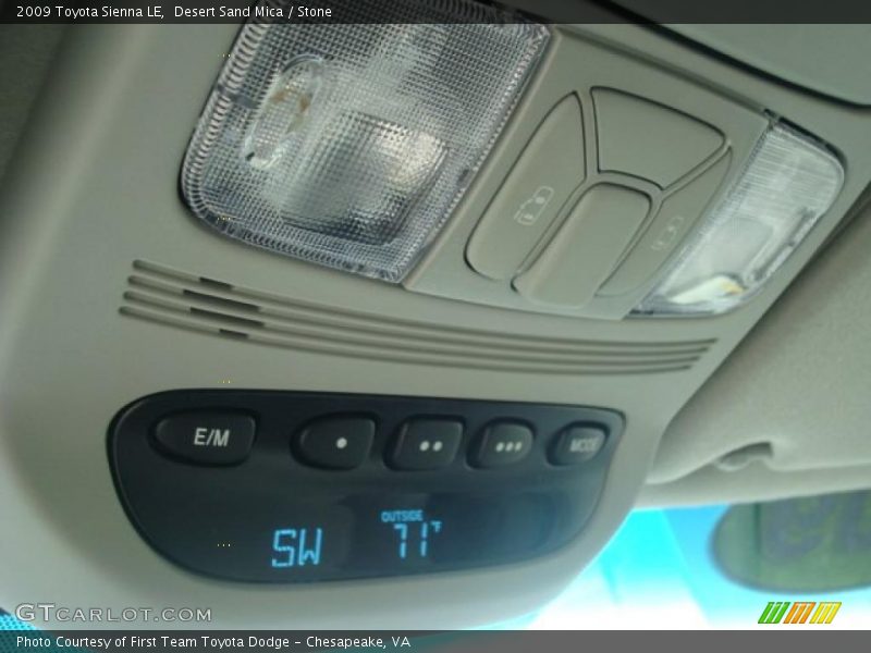 Desert Sand Mica / Stone 2009 Toyota Sienna LE
