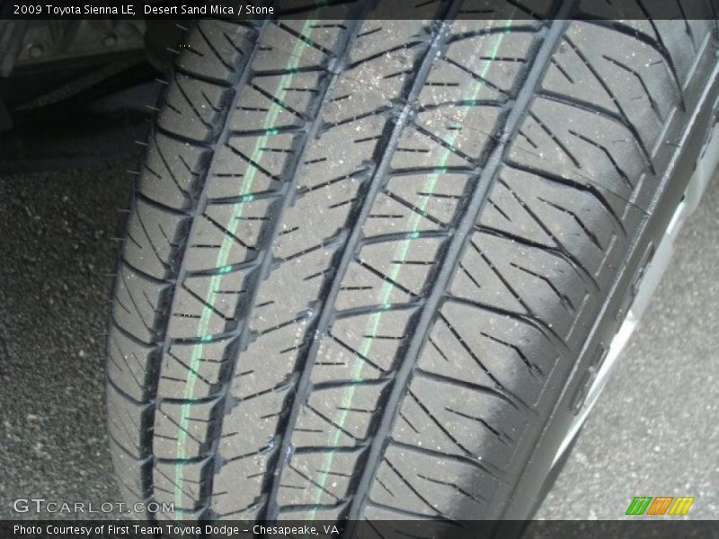 Desert Sand Mica / Stone 2009 Toyota Sienna LE
