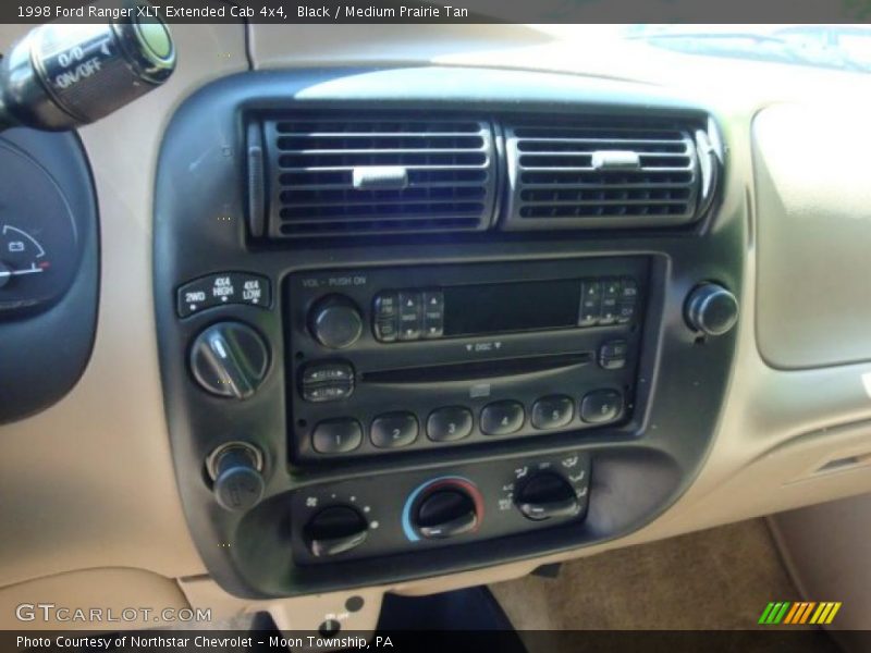 Black / Medium Prairie Tan 1998 Ford Ranger XLT Extended Cab 4x4