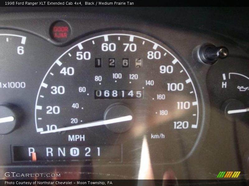 Black / Medium Prairie Tan 1998 Ford Ranger XLT Extended Cab 4x4