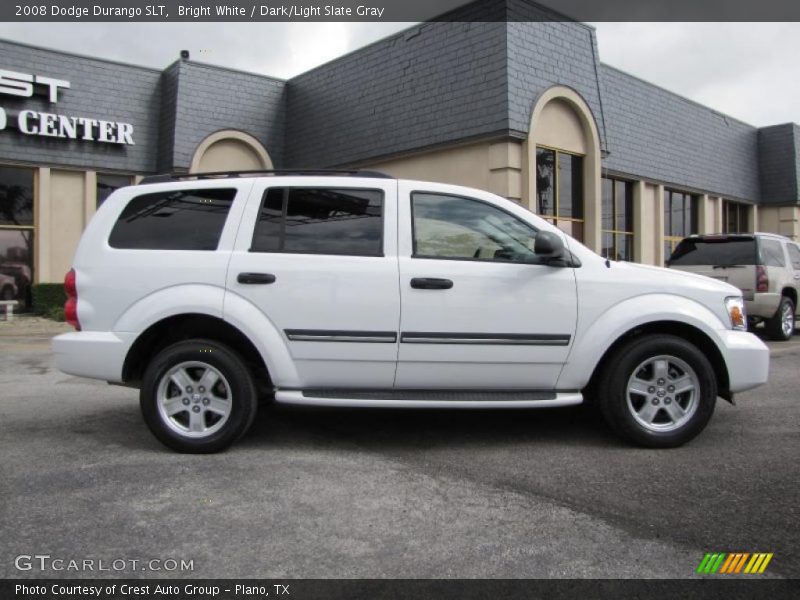 Bright White / Dark/Light Slate Gray 2008 Dodge Durango SLT