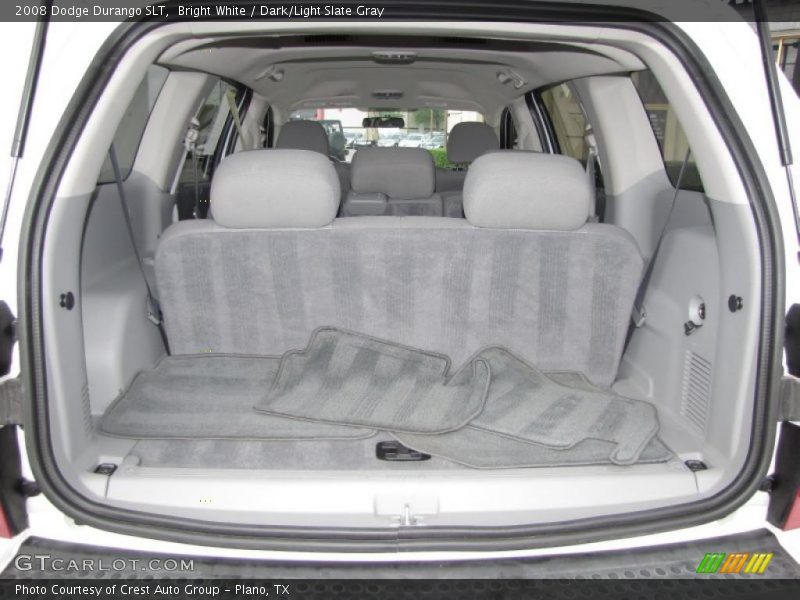 Bright White / Dark/Light Slate Gray 2008 Dodge Durango SLT