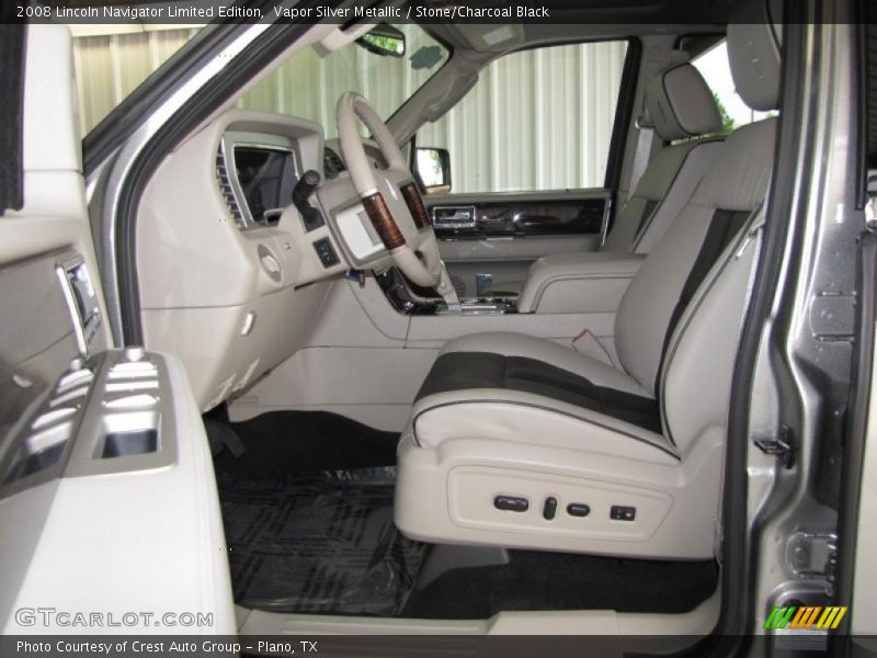 Vapor Silver Metallic / Stone/Charcoal Black 2008 Lincoln Navigator Limited Edition