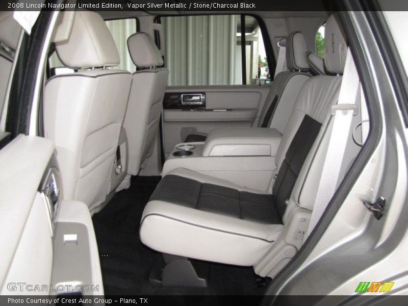 Vapor Silver Metallic / Stone/Charcoal Black 2008 Lincoln Navigator Limited Edition