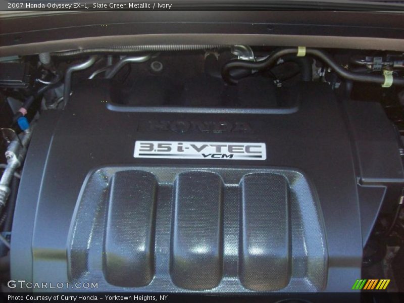 Slate Green Metallic / Ivory 2007 Honda Odyssey EX-L