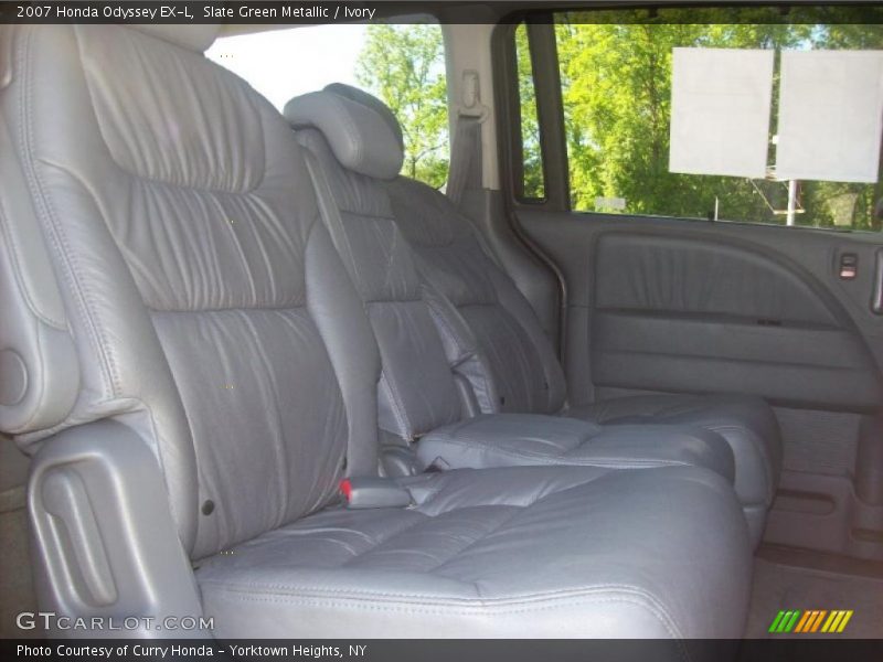 Slate Green Metallic / Ivory 2007 Honda Odyssey EX-L