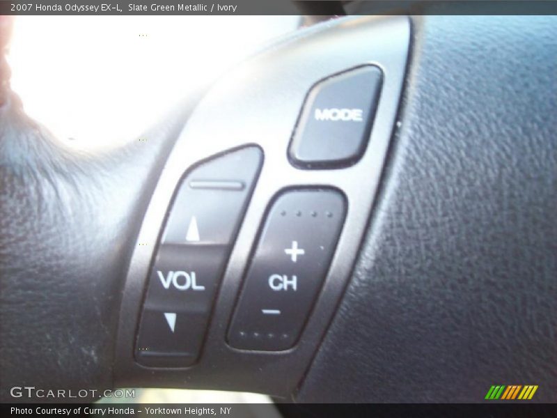 Slate Green Metallic / Ivory 2007 Honda Odyssey EX-L